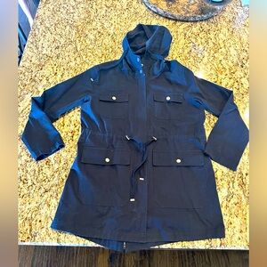 EUC Love Tree Lightweight Hooded Anorak - Classic Navy - sz M